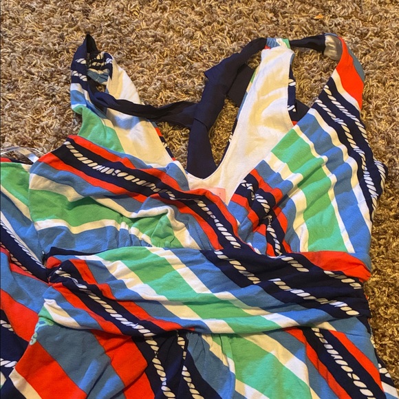 Lilly Pulitzer Nautical Maxi Dress/Size XS. - Picture 3 of 5